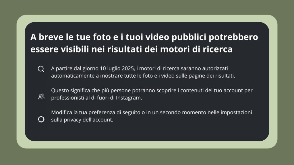  novità instagram 10 luglio 2025